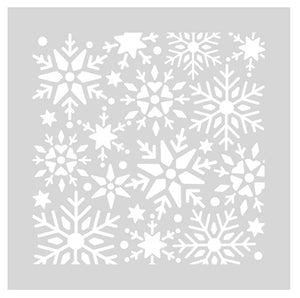 Crafters Companion Stencil Set - Graceful Snowflakes