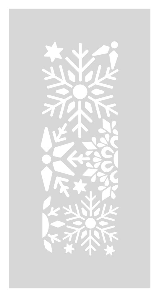 Crafters Companion Stencil Set - Graceful Snowflakes