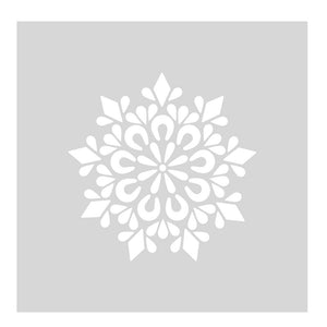 Crafters Companion Stencil Set - Graceful Snowflakes