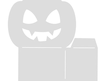 All Hallows Eve Stencil - Pumpkin Treat Box