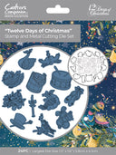 Twelve Days of Christmas Stamp and Die - Twelve Days of Christmas