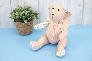 Threaders - Floral Bunny Teddy Bear Kit