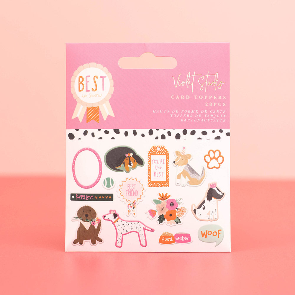 Best In Show Assorted Card Toppers - Violet Studios