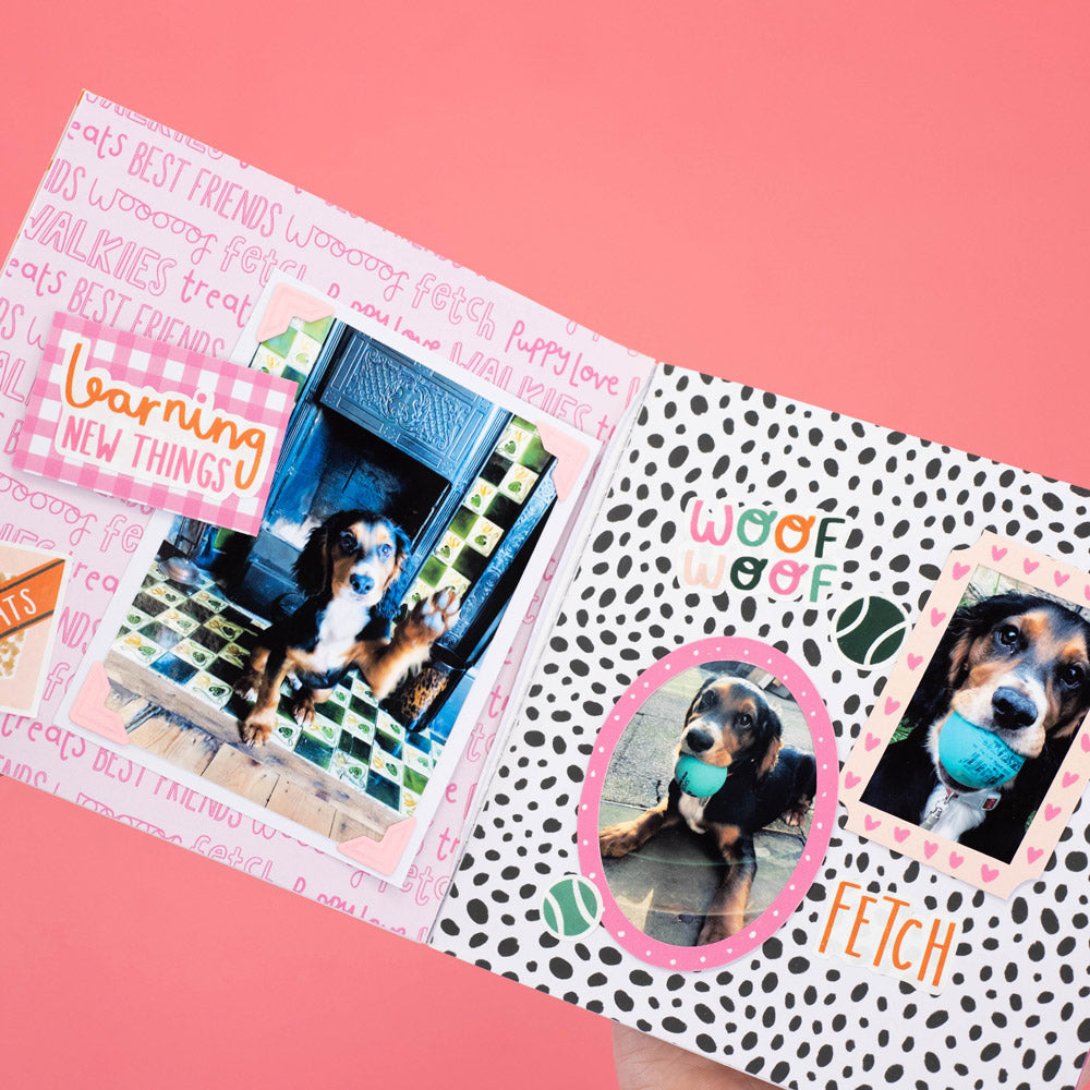 Best In Show Puppy Scrapbook Kit - Violet Studios