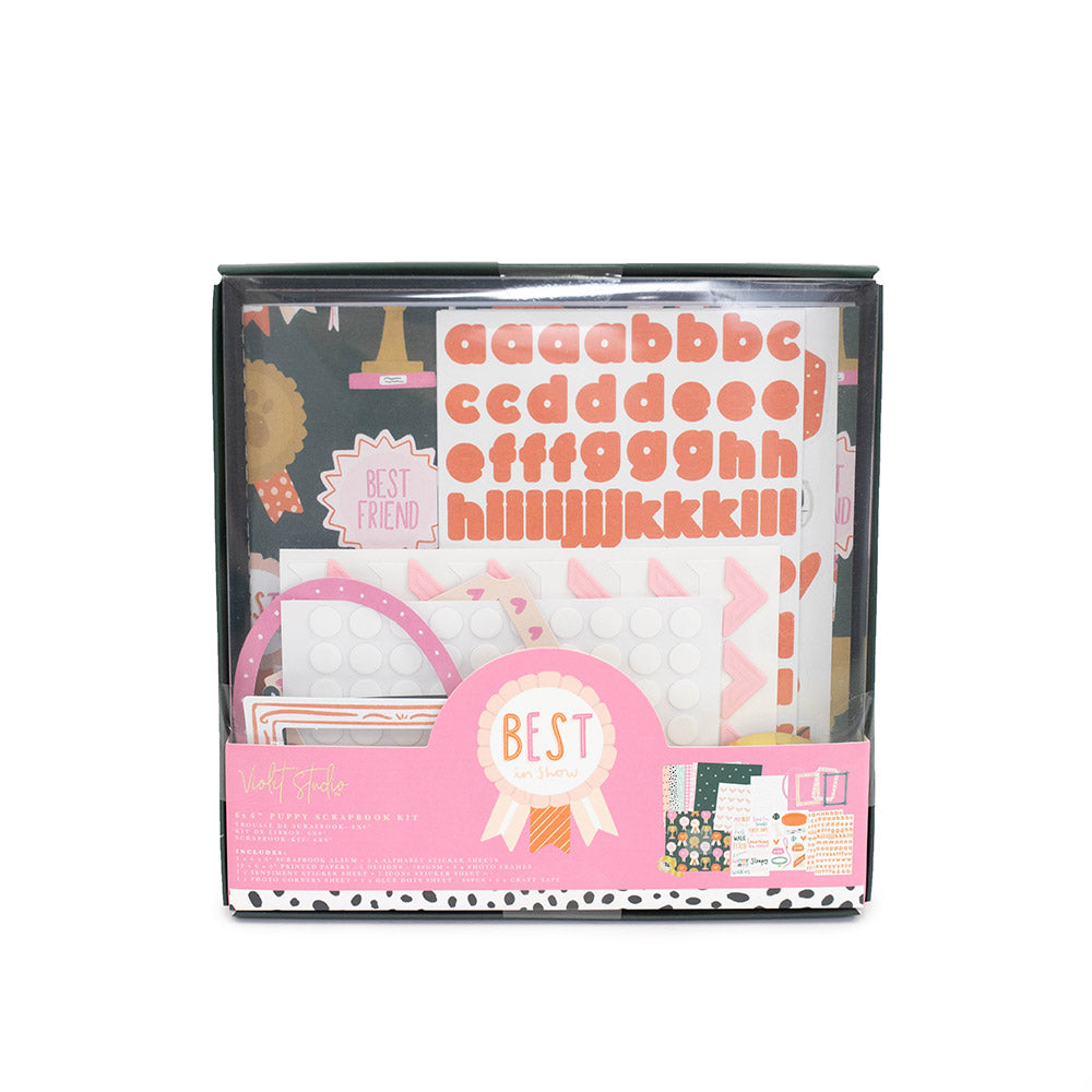 Best In Show Puppy Scrapbook Kit - Violet Studios