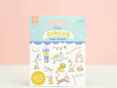 Little Circus Assorted Toppers - Violet Studios