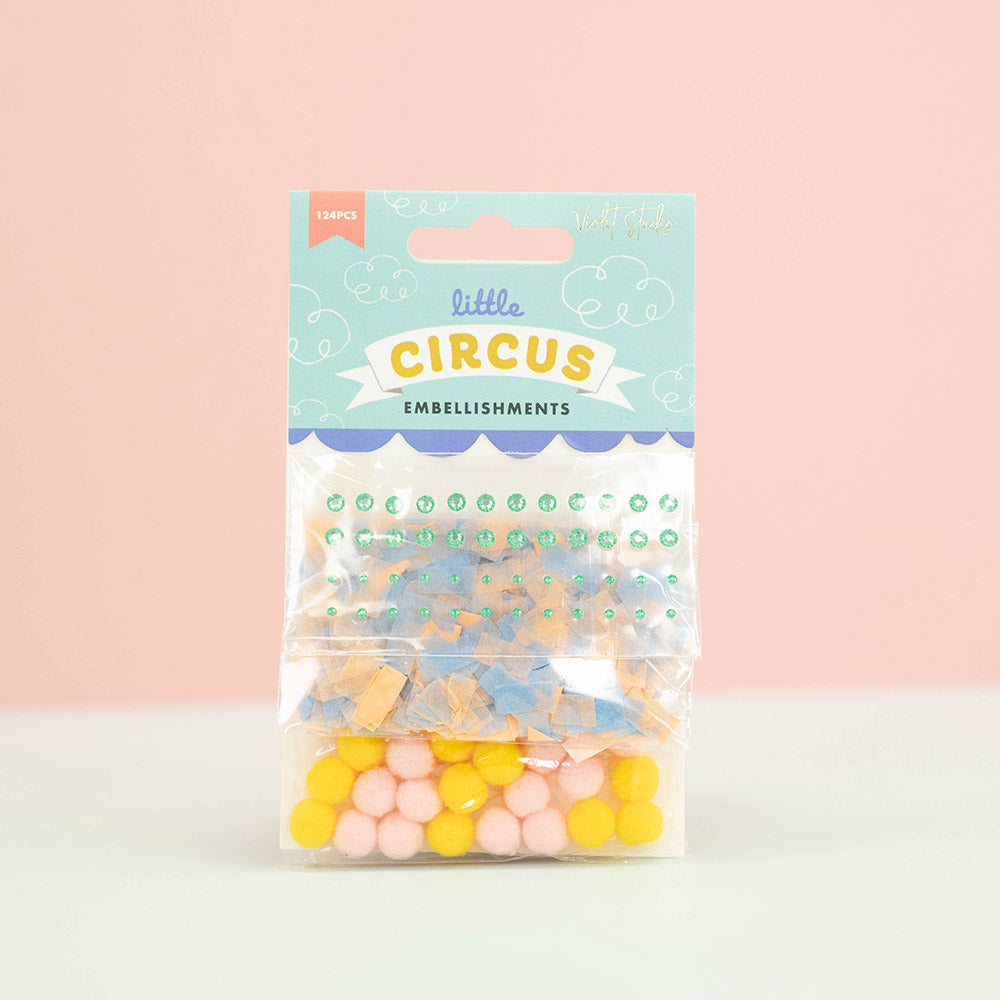 Little Circus Embellishments Multipack - Violet Studios