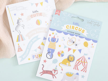 Little Circus Sticker Book - Violet Studios