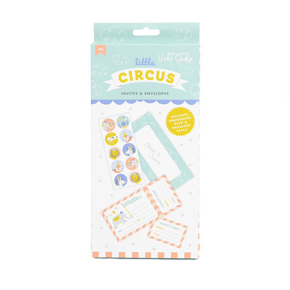 Little Circus Invitation Kit - Violet Studios