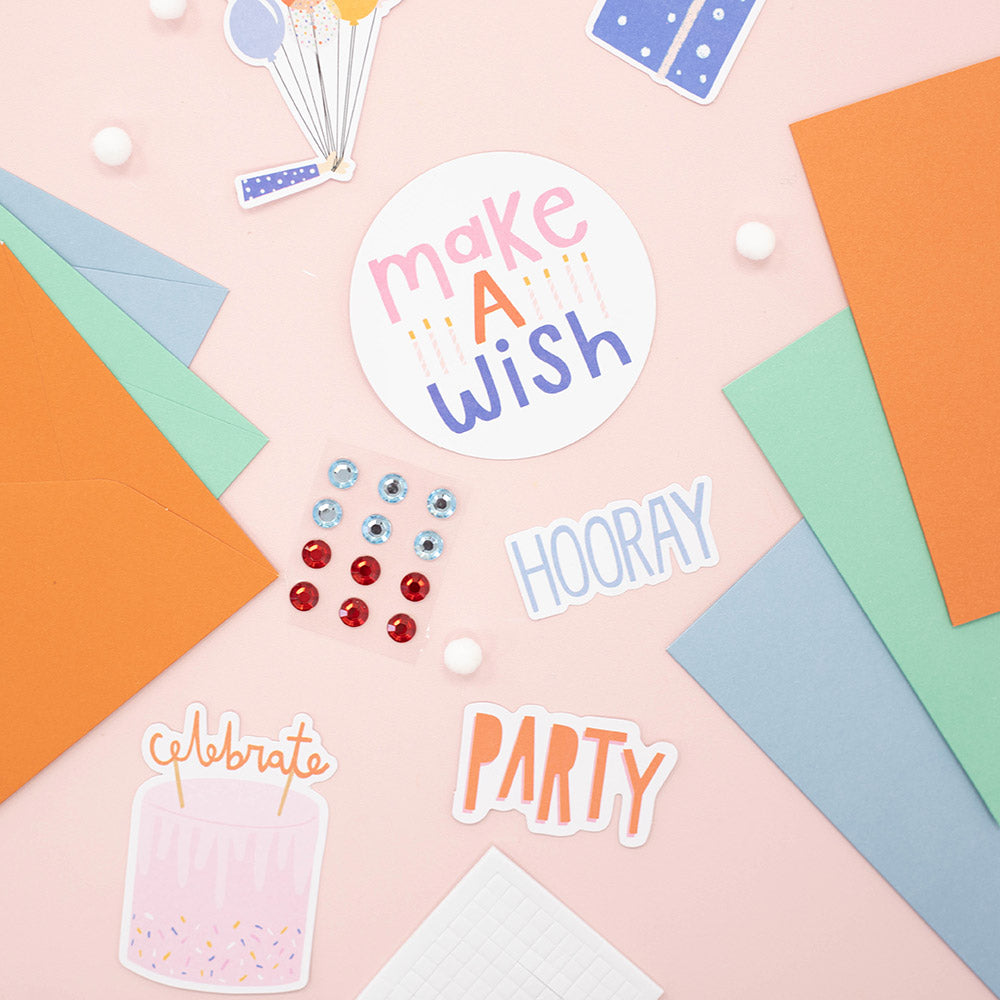 Mini Card Making Kit Celebrate - Violet Studios