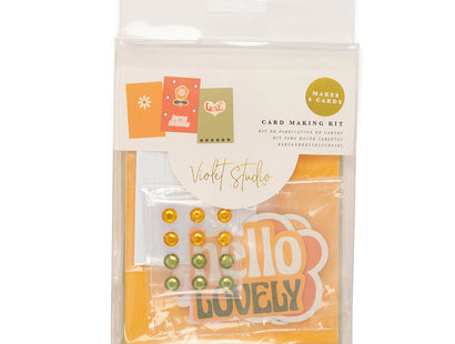 Violet Studio Mini Card Making Kit - Blooms